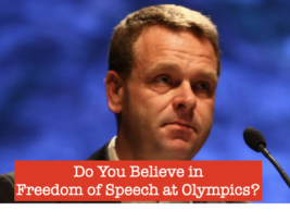 Olympics Must Adhere to Freedom of Speech